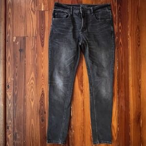 ZARA Man Slim Fit Stretch Jeans Dark Blue Men's 32x30 Fits ~30x30